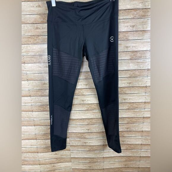 Virus onyx black compression leggings size medium - Picture 1 of 4